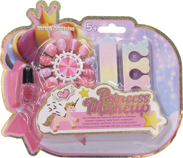 Nechtový set s umelými nechtami a rozdeľovačom prstov 10 cm - 1 kus