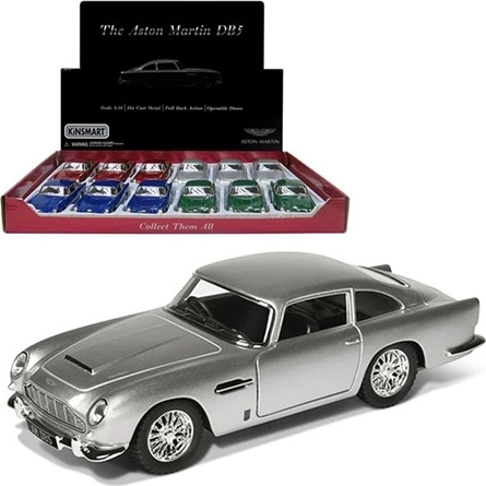 Model auta Aston Martin DB5 z roku 1963