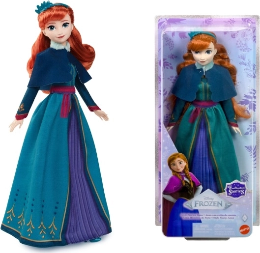 Disney Frozen bábika Anna v slávnostných šatách