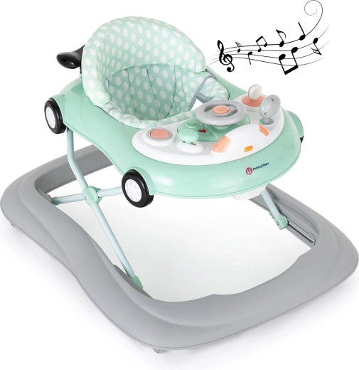 Petite&Mars chodítko Cabrio green so zvukom