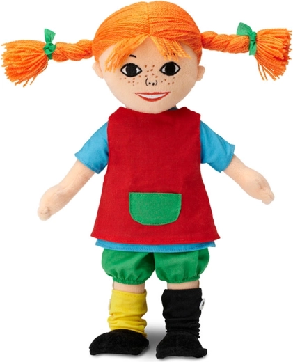 Micki of Sweden Pippi Dlhá pančucha mäkká látková bábika 30 cm