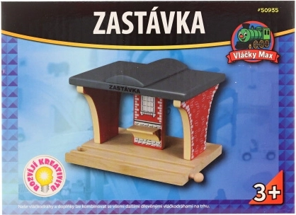 Maxim drevená zastávka
