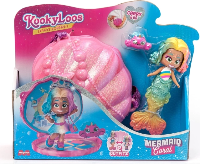 Bábika KookyLoos Morská víla Coral