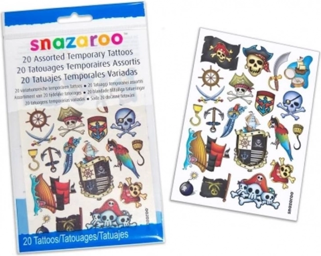 SNAZAROO Tetovanie Adventure 20 obrázkov