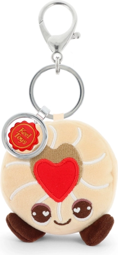 Keeleco prívesok na tašku džemová sušienka 12 cm