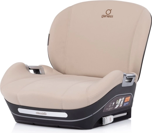 Podsedák do auta CHIPOLINO Genesis i-Size s ISOFIX, 125–150 cm, Latte
