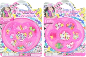 Korálky rôznych tvarov a veľkostí