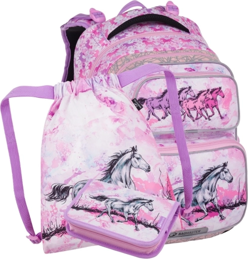 Bagmaster Dopi 24 a malý školský set pre prváčky – kone
