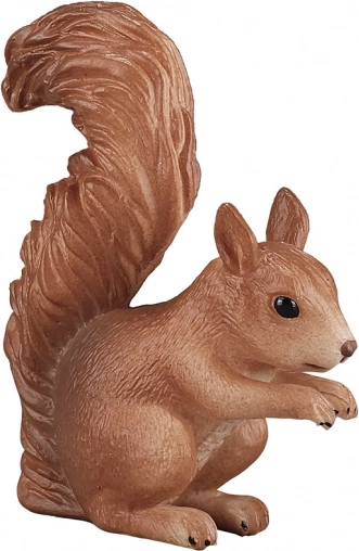 Stojaca figúrka veveričky