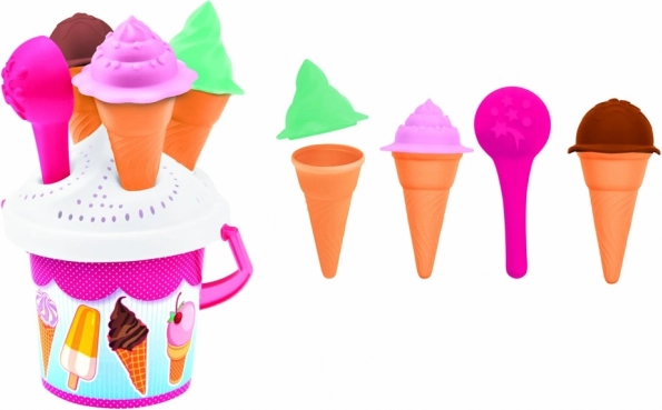 Pieskový set výroba zmrzliny