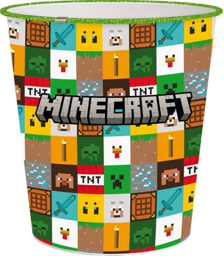 Plastový odpadkový kôš MINECRAFT 5 l