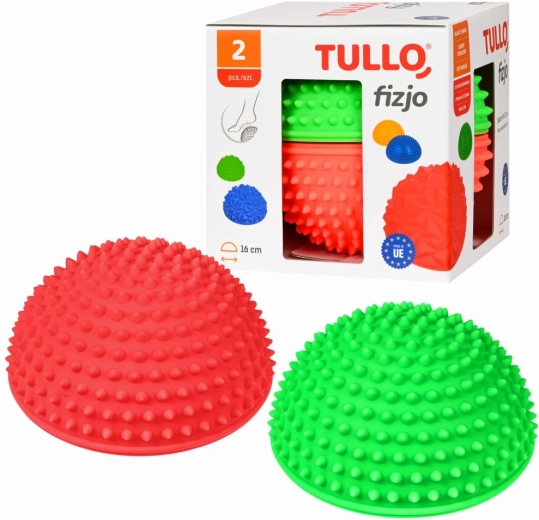 Tullo sada dvoch senzorických balančných polgúľ s výstupkami