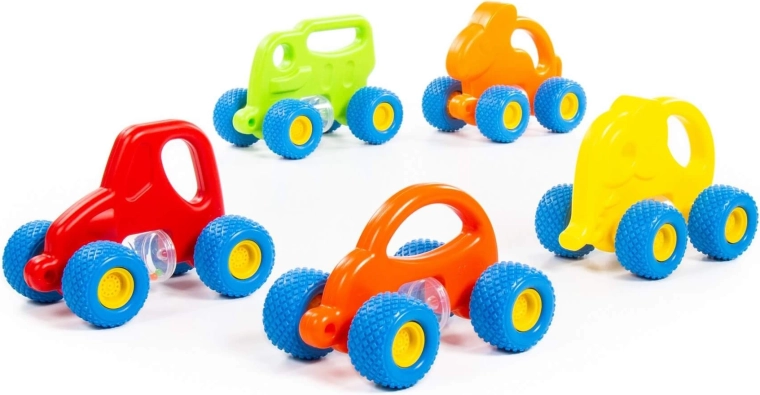 Baby Gripcar farebné autíčko s veľkými kolesami - 1 kus
