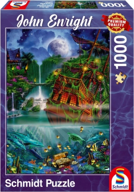 Puzzle Potopený Poklad 1000 Dielov