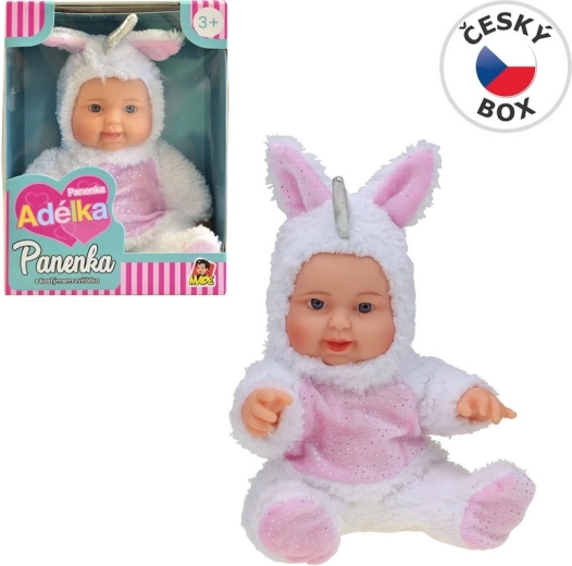 Bábika zvieratko jednorožec 22,5 cm