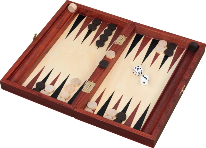 Goki backgammon drevená spoločenská hra