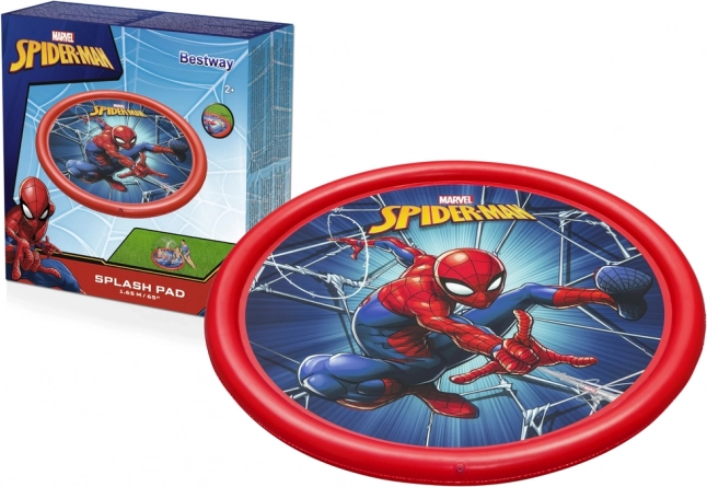 Detská hracia podložka s fontánou Spider-Man Bestway 165 cm