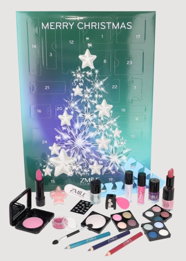 Adventný kozmetický kalendár Crystal Teal Time