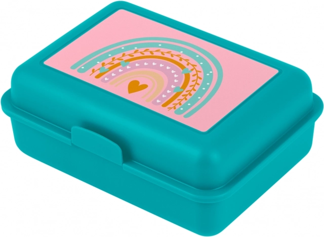 Box na desiatu Duha Tyrkysový