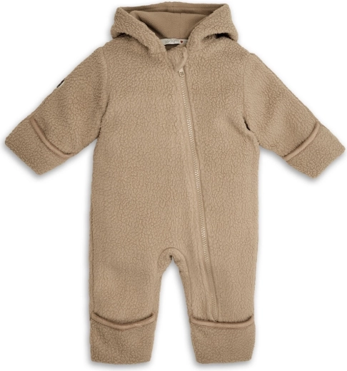 Lodger zimná novorodenecká kombinéza Teddy beige