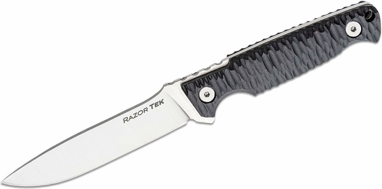 Cold Steel RAZOR TEK 4" univerzálny nôž s pevnou čepeľou, čierna rukoväť GFN, puzdro Secure-Ex