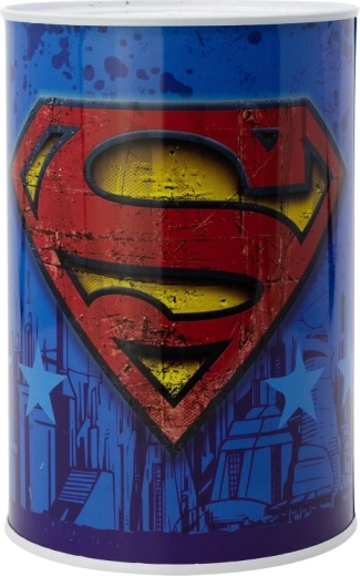 DC Comics Superman kovová pokladnička