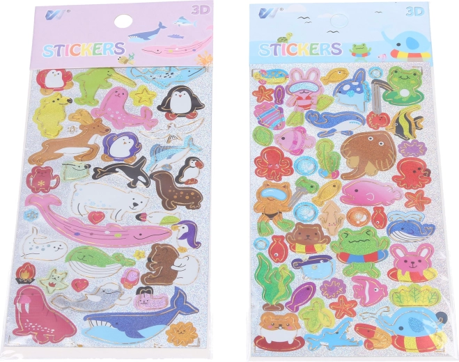 Nálepky so zvieratkami – mix motívov