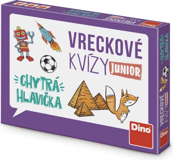 Vreckové kvízy junior – Šikovná hlavička (slovensky) - 1 kus
