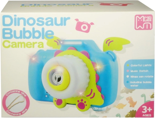 Farebné bublifukové zariadenie so svetlami a zvukmi