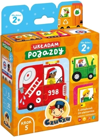 CzuCzu Skladám vozidlá – puzzle pre najmenších