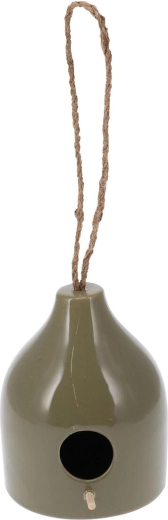 Keramická vtáčia búdka 12 × 12 × 15 cm – mix farieb