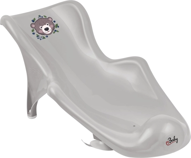 Maltex ležadlo do vane The Nature Buddies Medveď, sivé