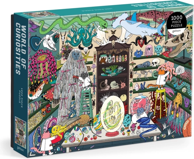 Puzzle Svet kuriozít 1000 dielikov GALISON