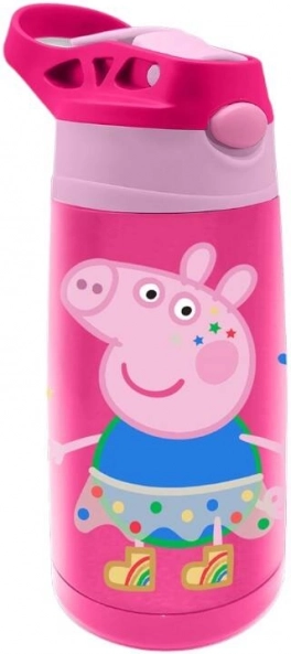 Fľaša na vodu 450 ml Prasiatko Peppa PP17062 KiDS Licensing