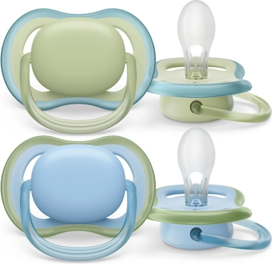 Philips Avent cumlík Ultra Air 0–6 m, modrý, 2 ks