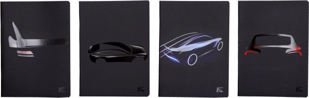 Linajkovaný zošit A4 Autá 40 listov