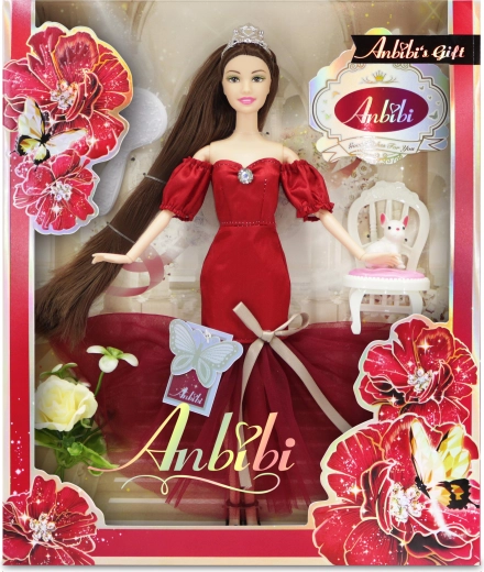 Anbibi kvetinová bábika Hanička 28 cm