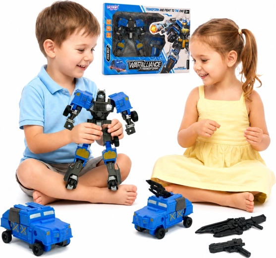 Woopie transformujúci bojový robot 2 v 1 – 1 kus