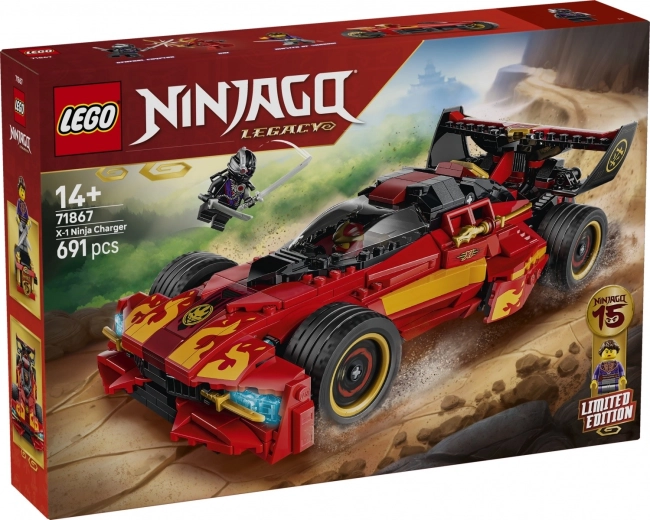LEGO NINJAGO Ninja pretekár X-1 – 15. výročie