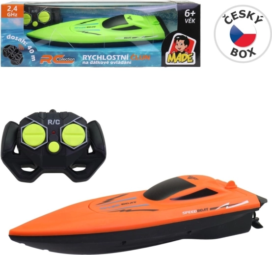 RC rýchlostný čln 26 cm