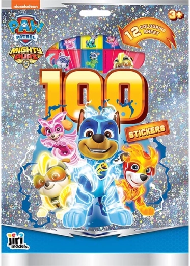 Samolepky a omaľovánky Labková patrola (100+ samolepiek)