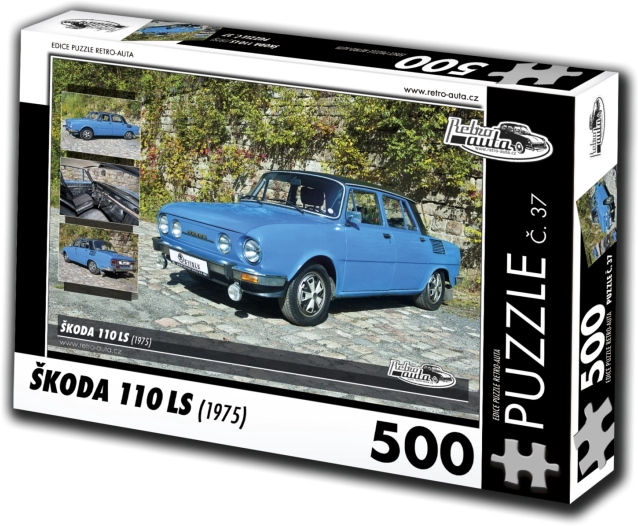 RETRO-AUTÁ Puzzle Škoda 110 LS 500 dielikov