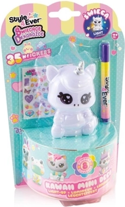 EPEE svietiaci dekorožec jednorožec kawaii – kreatívna sada na dekorovanie