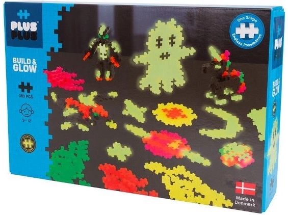 Stavebnica Plus-Plus - Svietiaca sada 360 dielov