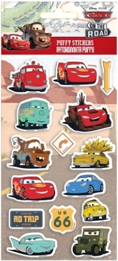 Diakakis vypuklé (3D) nálepky Cars