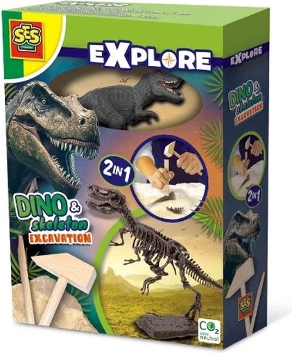 SES Creative Explore 2v1 vykopávky dinosauřích fosílií T-Rex