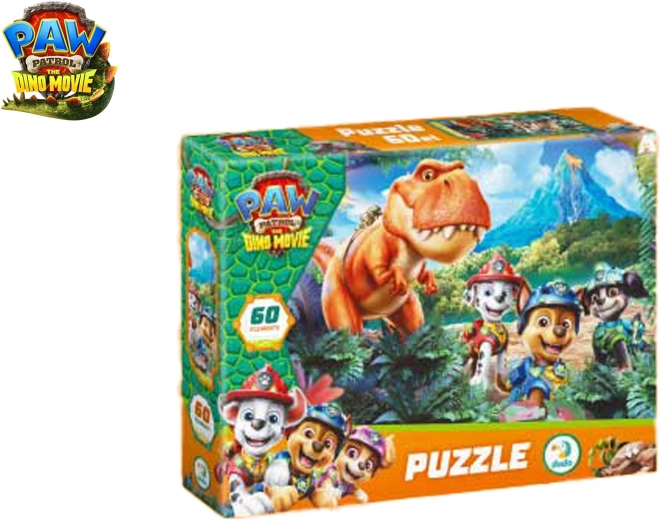 Puzzle Paw Patrol: The Dino Movie - 60 dielikov