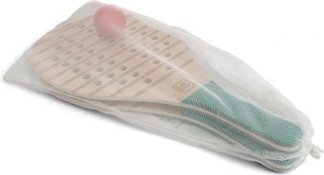 Drevené plážové pálky s loptičkou pre deti aj dospelých