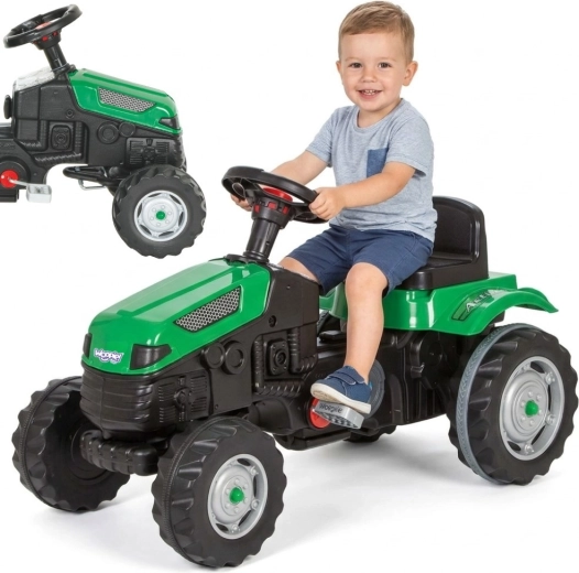 Šliapací traktor Woopie Farmer GoTrac s tichými kolesami