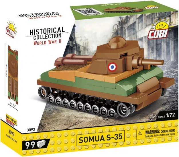 Stavebnica COBI Historical Collection Somua S-35 1:72